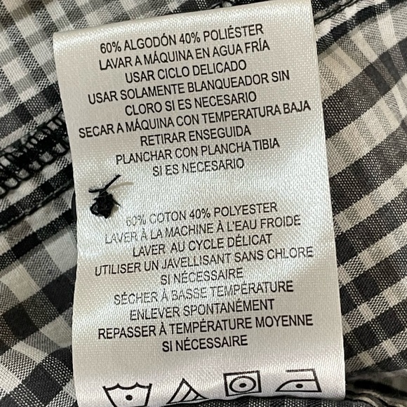 Chalc Button Up Shirt Medium - Picture 5 of 7